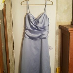 Alfred Angelo Light Blue Formal Dress